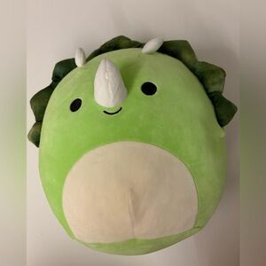 TAG ATTACHED Tristan the Triceratops Squishmallow - 12”